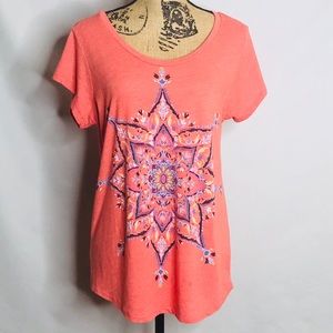 LUCKY BRAND short sleeve graphic tee size Large